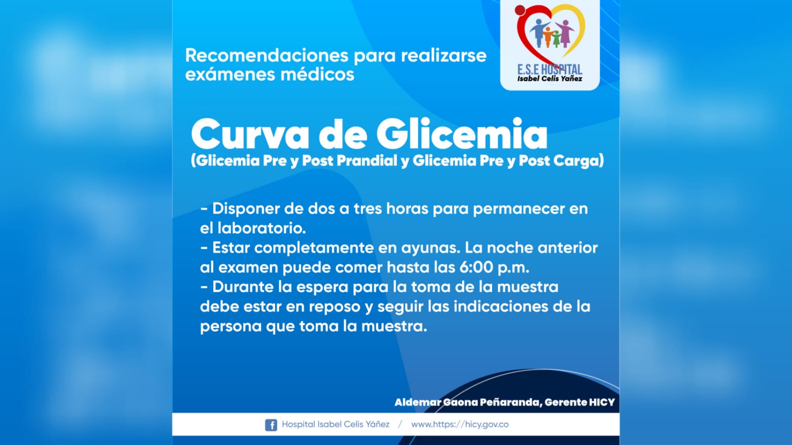 Curva de Glicemia
